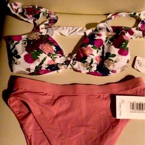 Bathing suit set.
